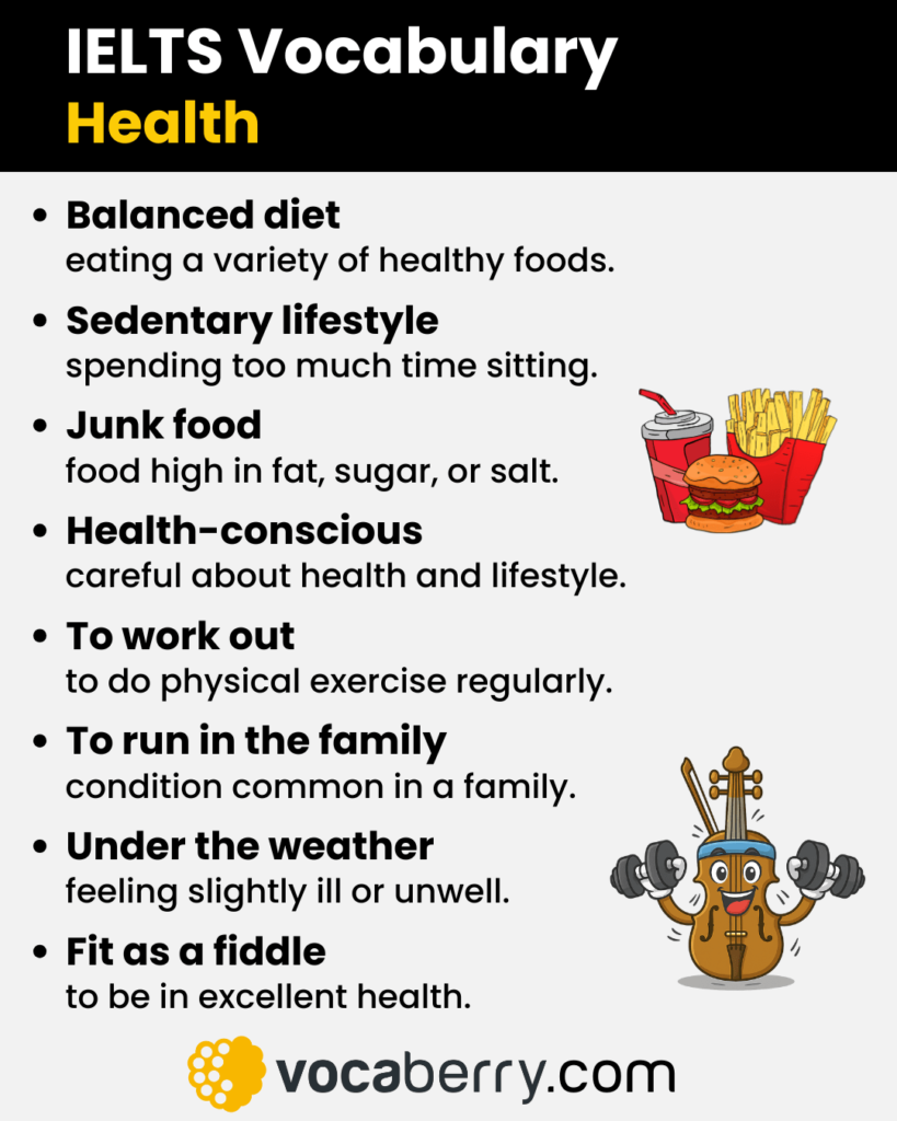 ielts-vocabulary-for-health-with-definitions-ielts-speaking-part-1-part-2-part-3-questions-and-sample-answers-english-vocaberry