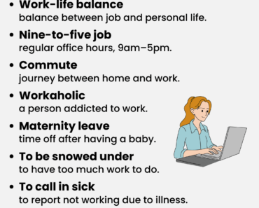 IELTS Vocabulary: Work & Jobs