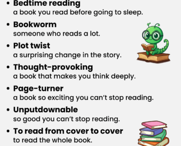 IELTS Vocabulary: Books