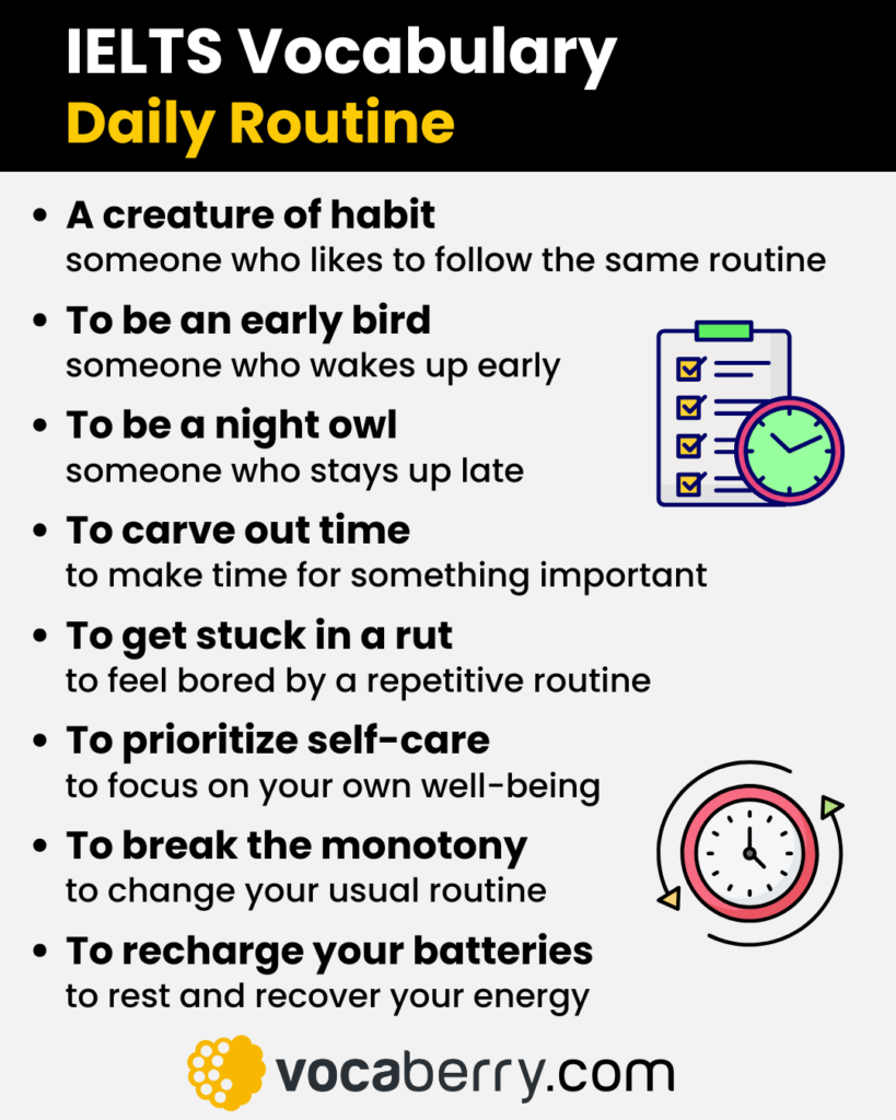 ielts-vocabulary-for-daily-routines-with-definitions-ielts-speaking-part-1-part-2-part-3-questions-and-sample-answers-english-vocaberry