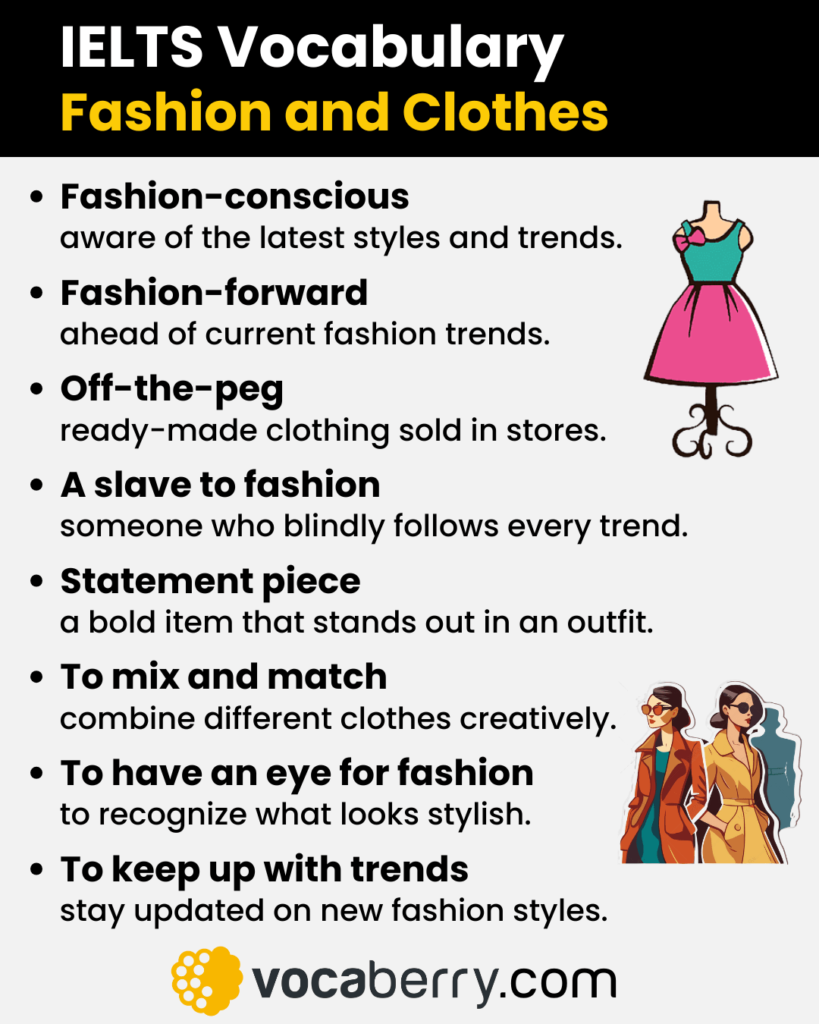 ielts-vocabulary-for-fashion-and-clothes-with-definitions-ielts-speaking-part-1-part-2-part-3-questions-and-sample-answers-english-vocaberry