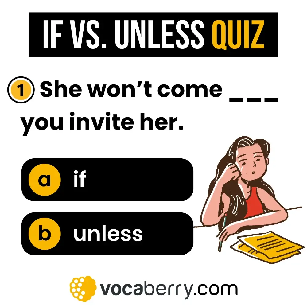 if-vs-unless-quiz-english-grammar-exercise-test-your-english-learn-english-vocaberry
