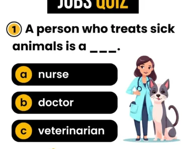 Jobs and Occupations Quiz Jobs and Occupations Quiz