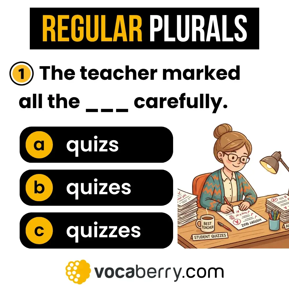 regular-plurals-quiz-english-grammar-exercise-test-your-english-learn-english-regular-plural-nouns-practice-esl-vocaberry
