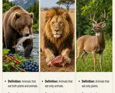 Herbivore vs. Carnivore vs. Omnivore: What’s the Difference?